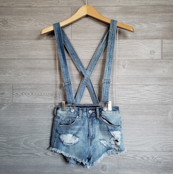 Divided Pants - Divided Overall Shorts